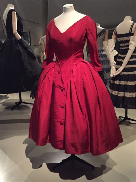 dior red gown